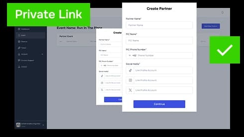 Private Link Ticket